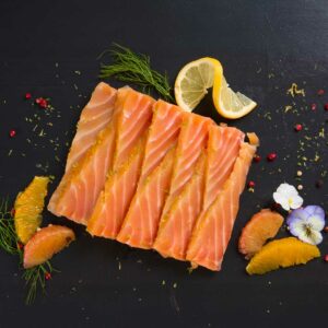 Saumon Gravlax Agrumes & Gin non tranché