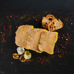 Foie gras mi-cuit à notre façon