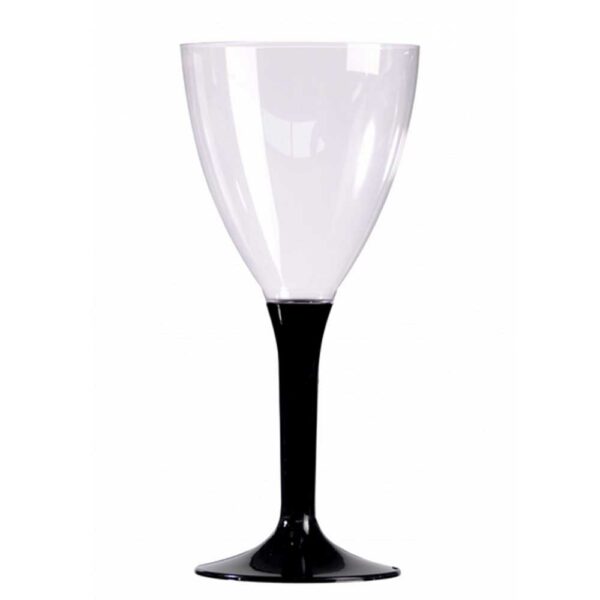 verres à vins en plastique